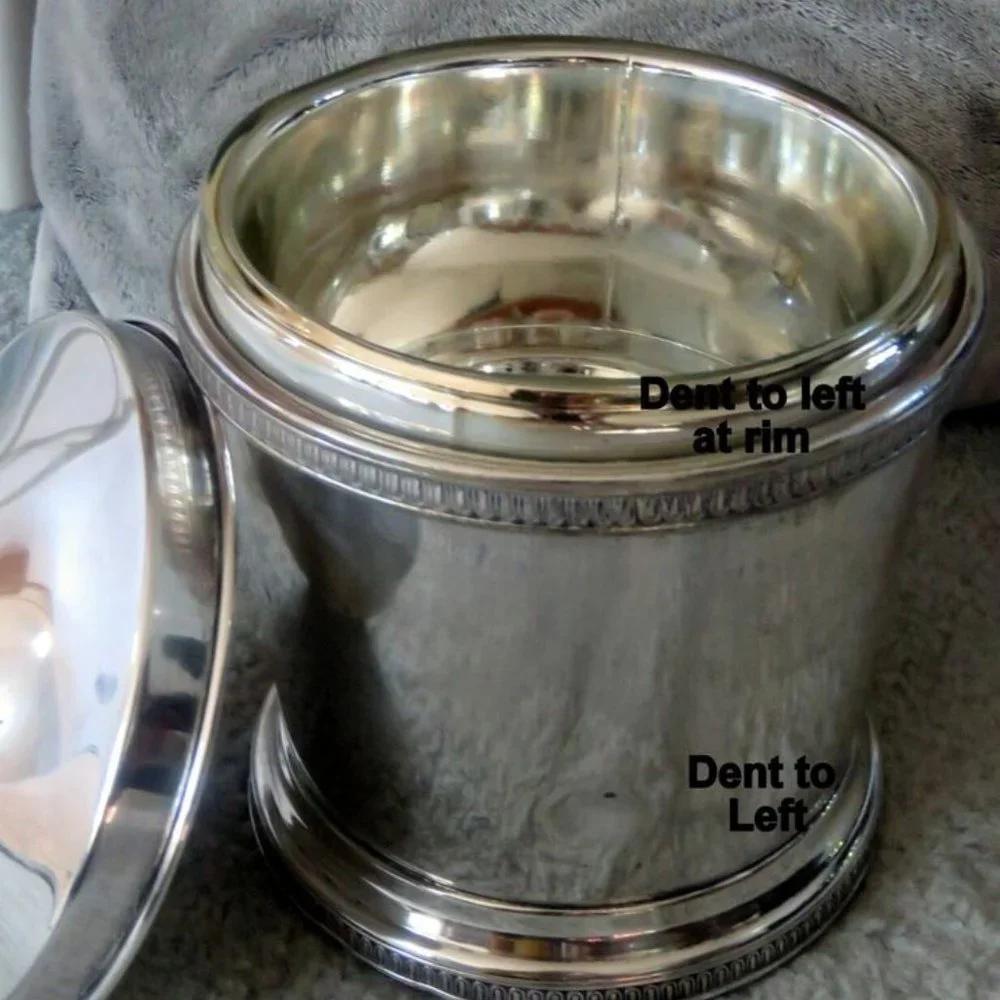 Vintage Antique Bernard Rice's Son's Inc Apollo EPC Ice Bucket 6835